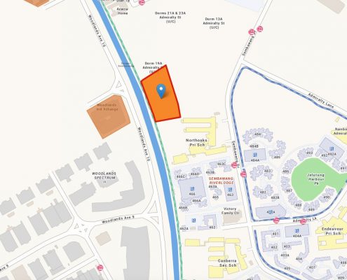 Sembawang Drive EC Location